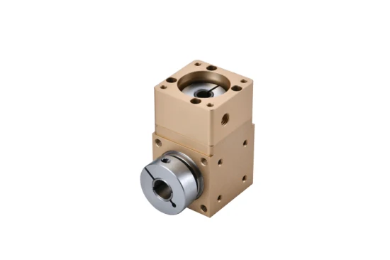 Right-Angle Planetary Commutator Reducer Angle 90 ° Hole Shaft Output 400W Servo Motor Gearbox Steering Gear