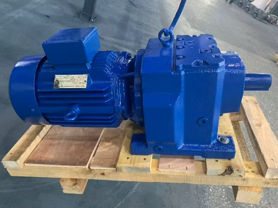 Helical Bevel Gear Motor with 90 Degree Output Shaft